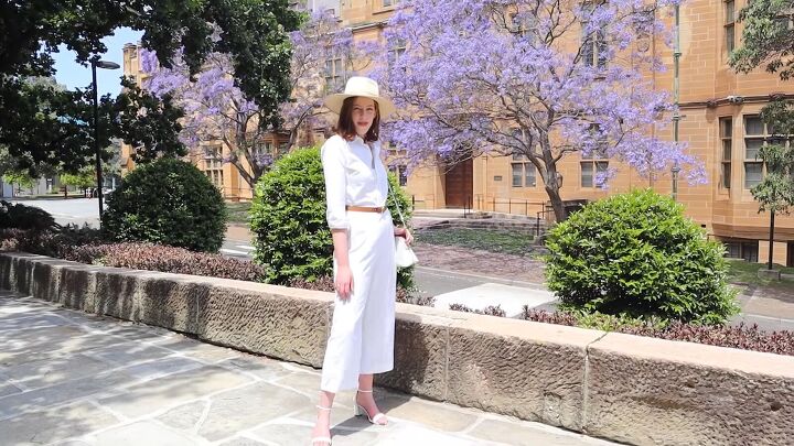 4 stylish timeless outfits inspired by vintage ralph lauren ads, All white Ralph Lauren outfit ideas