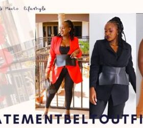 How to Style a Statement Belt: 1 Belt, 5 Different Outfit Ideas