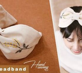 How to Make a DIY Hard Headband With an Adorable Embroidered Design