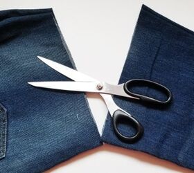 DIY Vintage Patch Denim Jacket Refashion