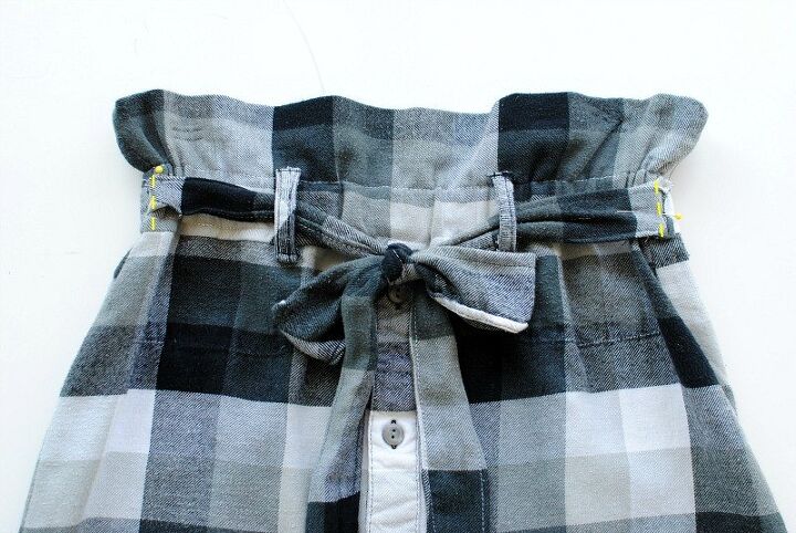 mens dress shirt skirt How to Turn a Men's Shirt to Skirt Heather Handmade