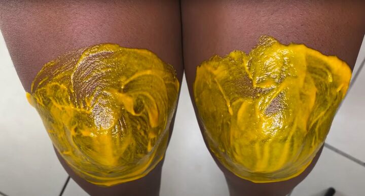 how to make an effective dark knees remedy with natural ingredients, How to use the dark knees remedy