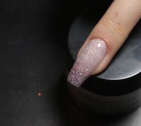 7. Pink and Gold Ombre Dip Powder Nail Design - wide 6