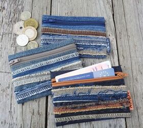 handy zipper pouch, Or you can make those pouches without a loop then it will not be a key chain but a coin purse