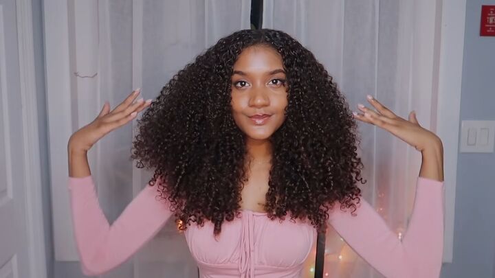 3 natural hairstyles with gel that prove gel placement is everything, Triangle natural hairstyle with gel