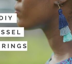 How to Make Cute DIY Tiered Tassel Earrings Out of Embroidery Floss