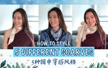 18 Cute Ways to Wear a Scarf: 5 Types of Scarves & How to Style Them