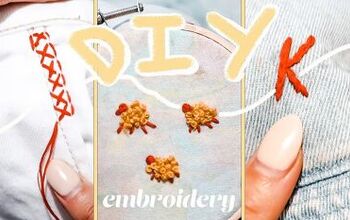 How to Embroider Clothes By Hand Using 3 Basic Stitches