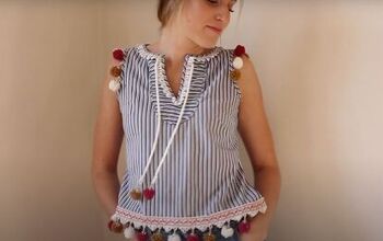 From Boring to Compliments: How to Embellish a Top With Cute Pom-Poms