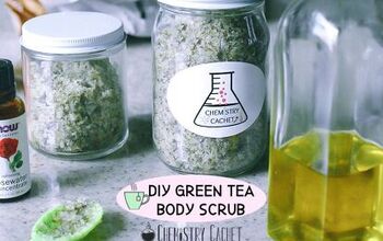 DIY Green Tea Body Scrub