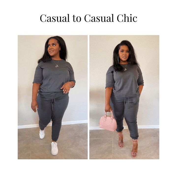 fashion what is your style personality, Outfit Details Gray Jogger Set Morgan B Styles click picture to shop