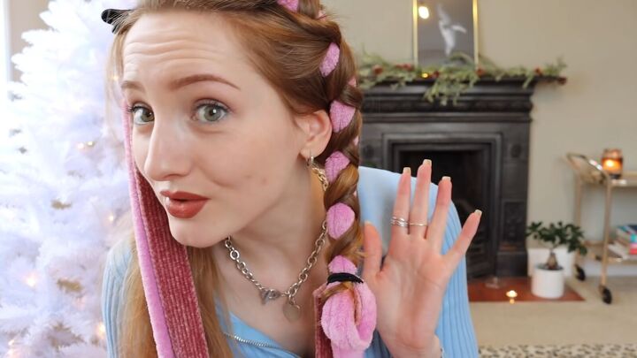 step by step heatless curls tutorial how to do perfect robe curls, How to do robe tie curls
