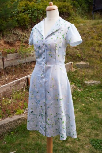 pattern for simple women s retro dress sewing instructions, Pattern for simple women s retro shirt dress free sewing instructions