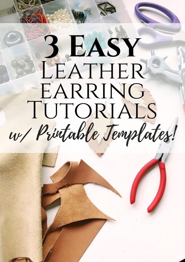 how to make leather earrings the ultimate diy leather earrings guide