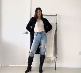7 Cute Outfits With Ripped Jeans For 