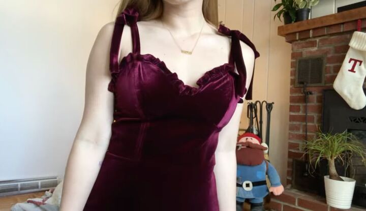 jocelyn antoinette can i make 2 diy reformation dresses for 10, DIY Antoinette dress bustier top with ruffles