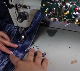 how to take in jeans the proper way for a perfect fit, How to sew jeans