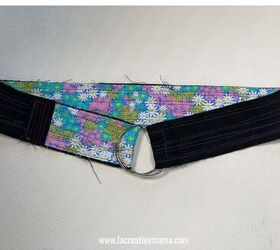 How to Make a Fabric Belt