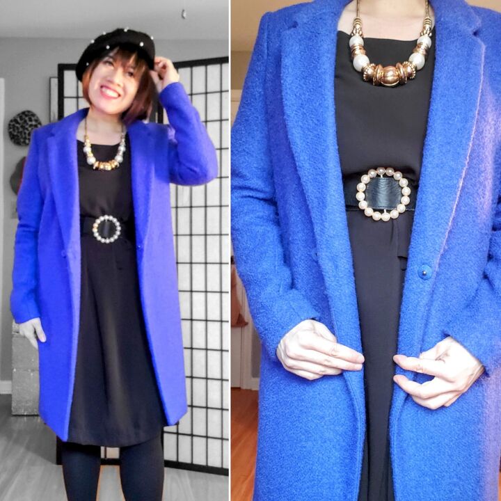 5 chic winter blue outfits for the january blues, Blue Outfit 4