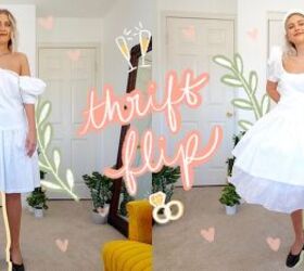 Thrift Store Wedding Dress Transformation: How I Altered My Own Gown