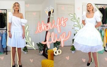 Thrift Store Wedding Dress Transformation: How I Altered My Own Gown