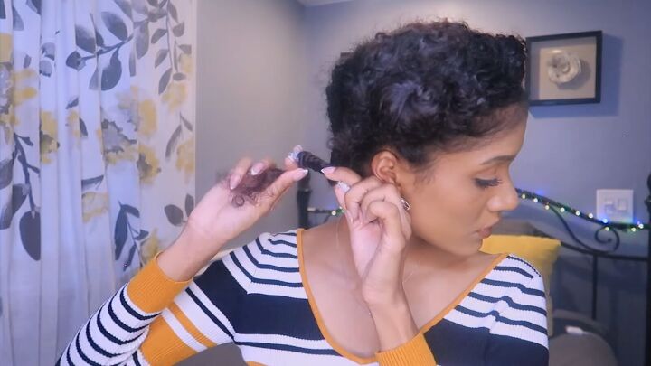 how to easily make use diy perm rods at home, How to use DIY flexi rods on natural hair
