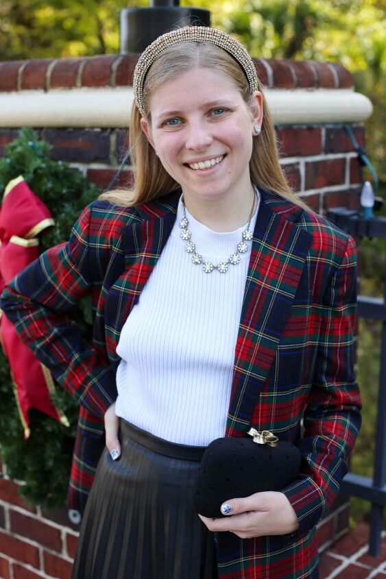 wearing tartan after the holidays