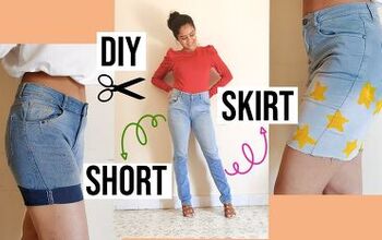 How to Make Cut-Off Jean Shorts & Skirts: Super-Easy Tutorial