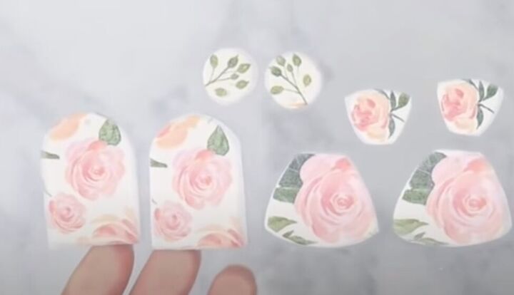 how to make polymer clay earrings with cute designs from napkins, How to bake polymer clay earrings