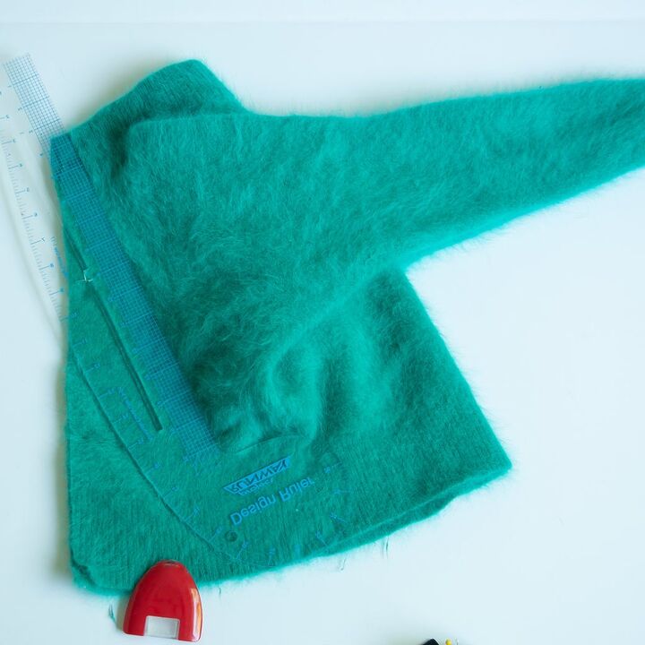 refashioned sweater shrug tutorial