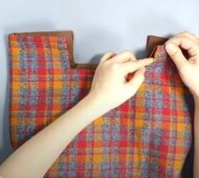 how to sew a cute plaid purse perfect for fall and winter, DIY purse