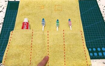 DIY Washcloth Travel Kit