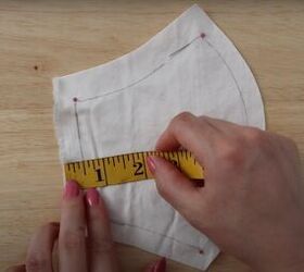 how to sew an easy face mask with adjustable straps free pattern, How to make a face mask with fabric