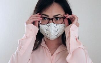 How to Sew an Easy Face Mask With Adjustable Straps (Free Pattern)
