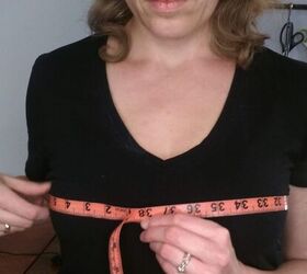 get started sewing clothes that fit, Measure the bust parallel to the floor