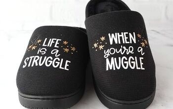 Harry Potter Muggle Slippers With Free Cut File
