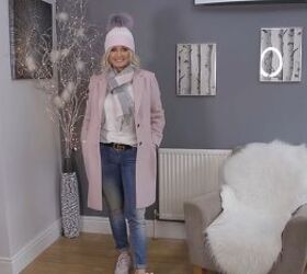 5 soft pink winter coat outfits that show you how to layer with color, What to wear with a winter coat