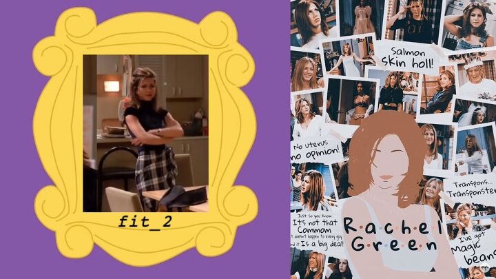 12 fun 90s friends tv show outfits inspired by the 6 characters, Rachel from Friends style guide