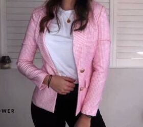5 must have blazers you need in your wardrobe how to style them, Pink blazer outfit