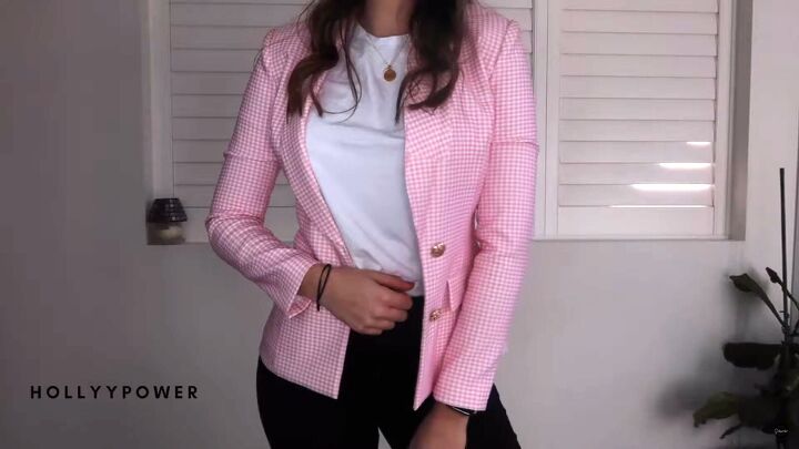 5 must have blazers you need in your wardrobe how to style them, Pink blazer outfit