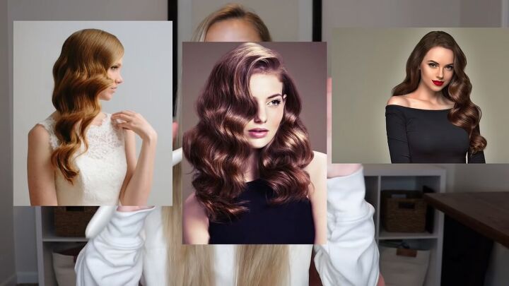 how to get hollywood heatless waves overnight using 6 bun makers, Hollywood waves