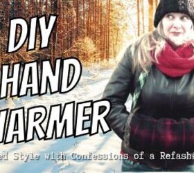 How to Make a Warming DIY Hand Muff Out of an Old Coat & Necktie