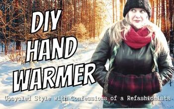 How to Make a Warming DIY Hand Muff Out of an Old Coat & Necktie