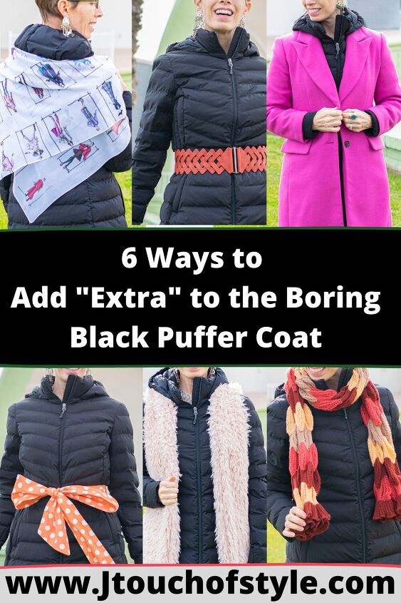 6 easy ways to add extra to the black women s puffer coat