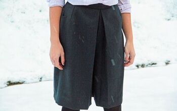 How to Sew Women’s Split Skirt CULOTTES (+ Sewing Pattern)