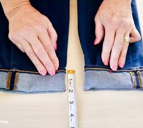 The Easiest Way To Hem Jeans That Are 