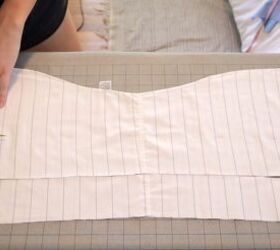 how to make a wrap top out of a shirt in 7 quick easy steps, Making a waist tie for the wrap shirt