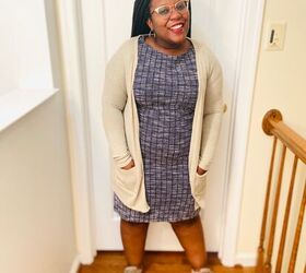 tweed dress plus size