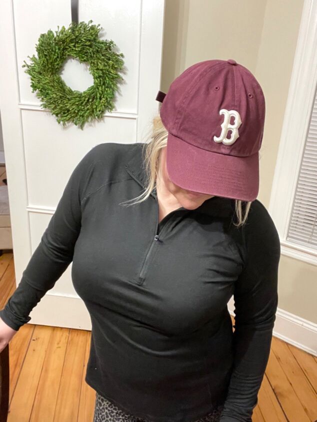 a casual look for both the gym and running errands, Vintage baseball cap