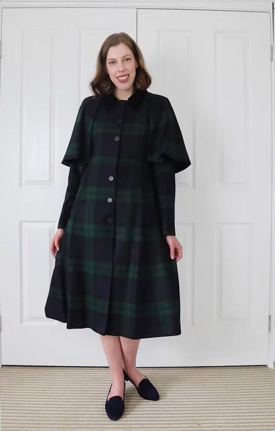 how to recreate kate middleton s work outfits dress like a royal, Kate Middleton work outfit with a tartan coat